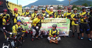 10 Komunitas Sepeda Jelajahi Pulau Bengkalis